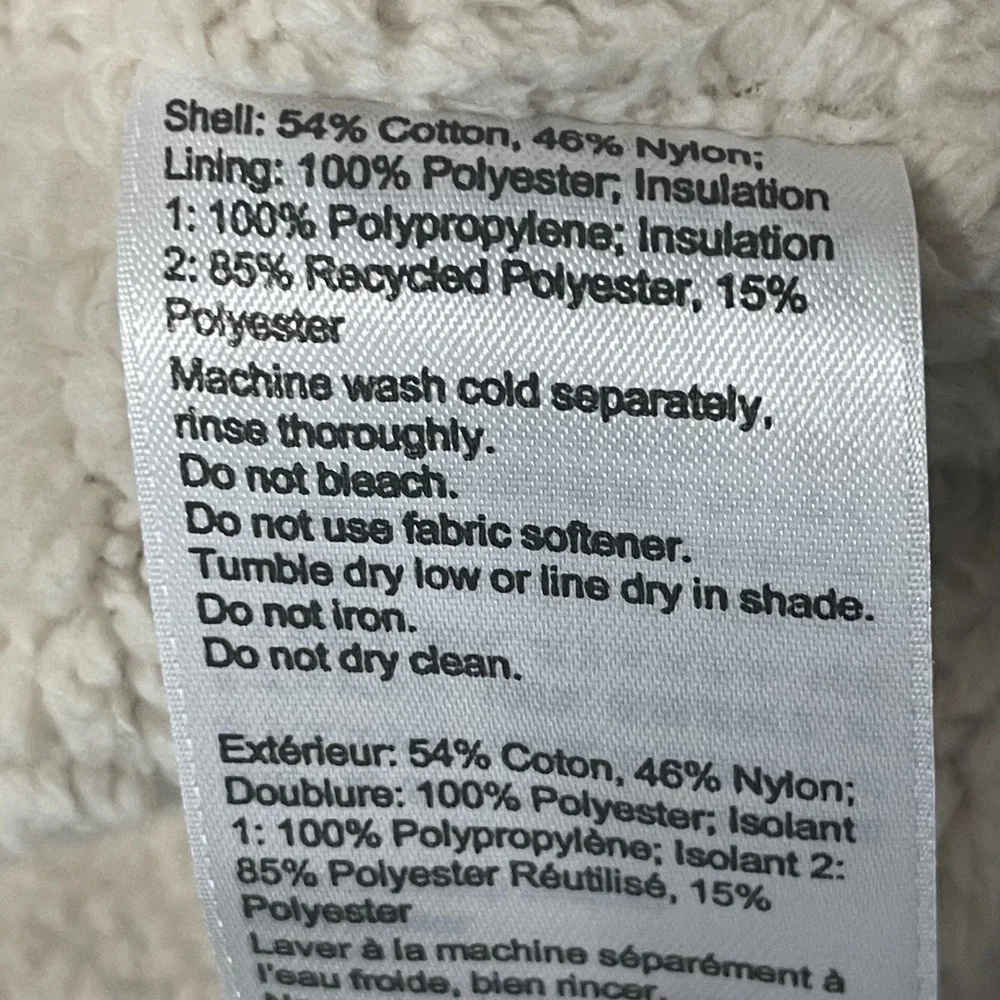Outdoor Research Womens Lined Chore Jacket Saddle Brown Sherpa Medium Hiking NEW - Picture 10 of 12